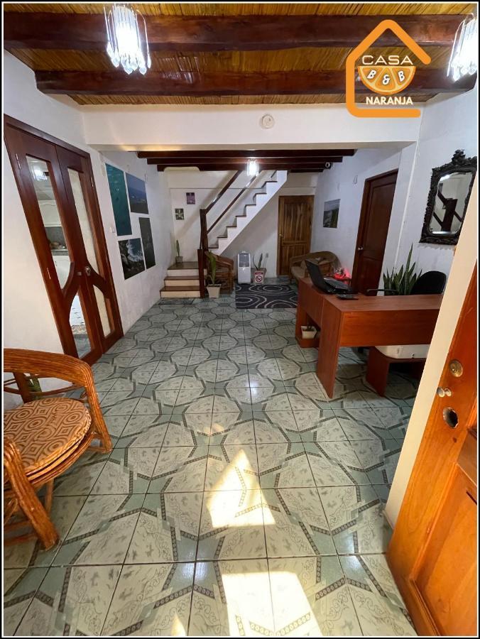 La Casa Naranja Bed And Breakfast Olon Ngoại thất bức ảnh