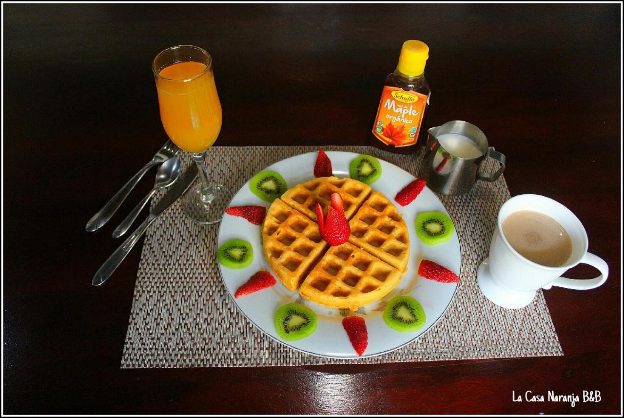 La Casa Naranja Bed And Breakfast Olon Ngoại thất bức ảnh